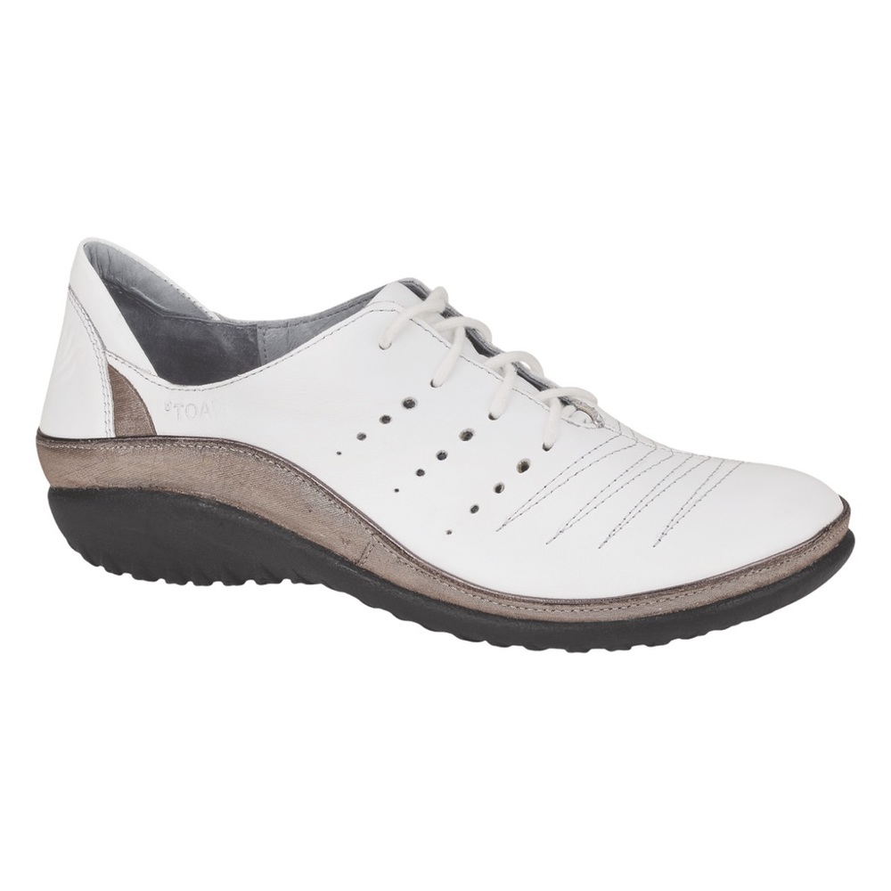 Naot Kumara lace up white sneaker 41
